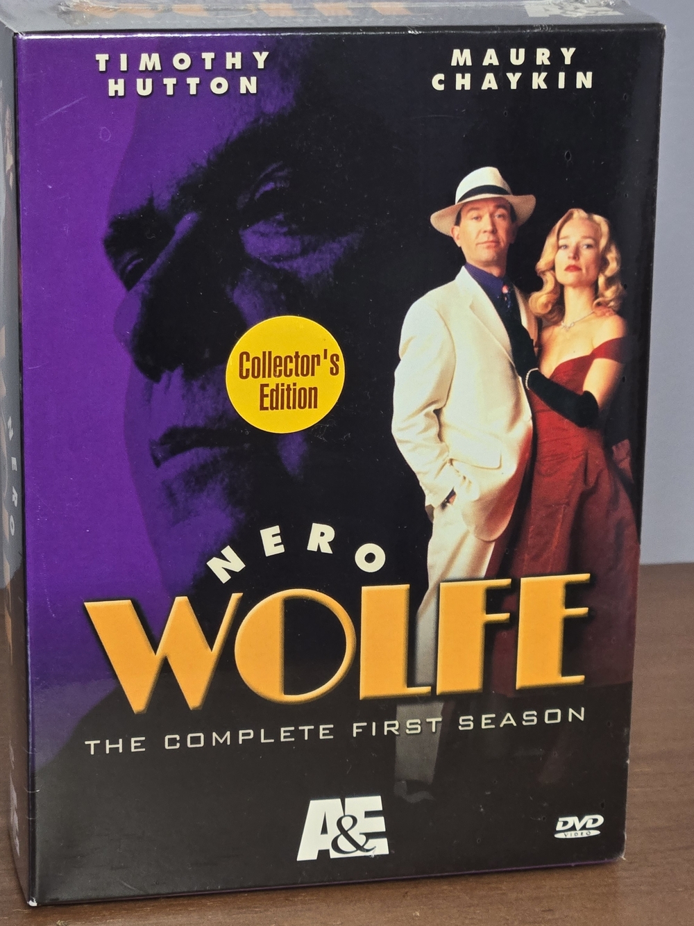 Nero Wolfe: The Complete First Season DVD NEW SEALED 2001 - Purple & Gold Cover